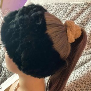 Real fur headband / ear warmer
